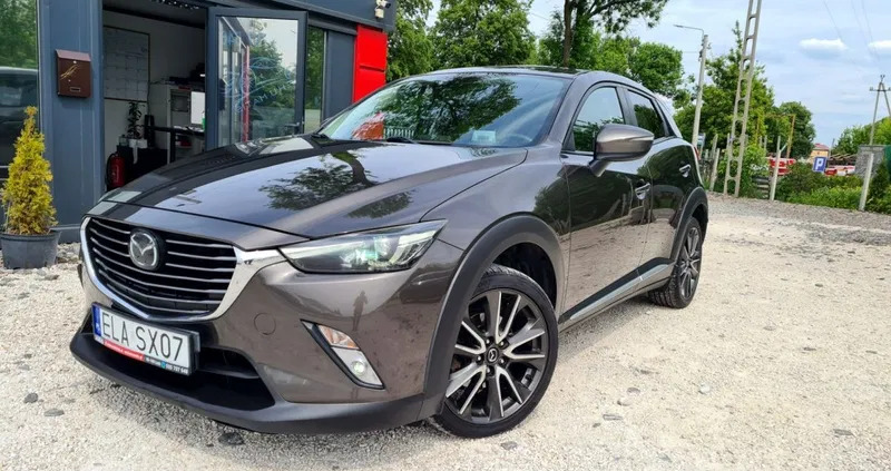 mazda cx-3 Mazda CX-3 cena 59900 przebieg: 209000, rok produkcji 2016 z Łowicz